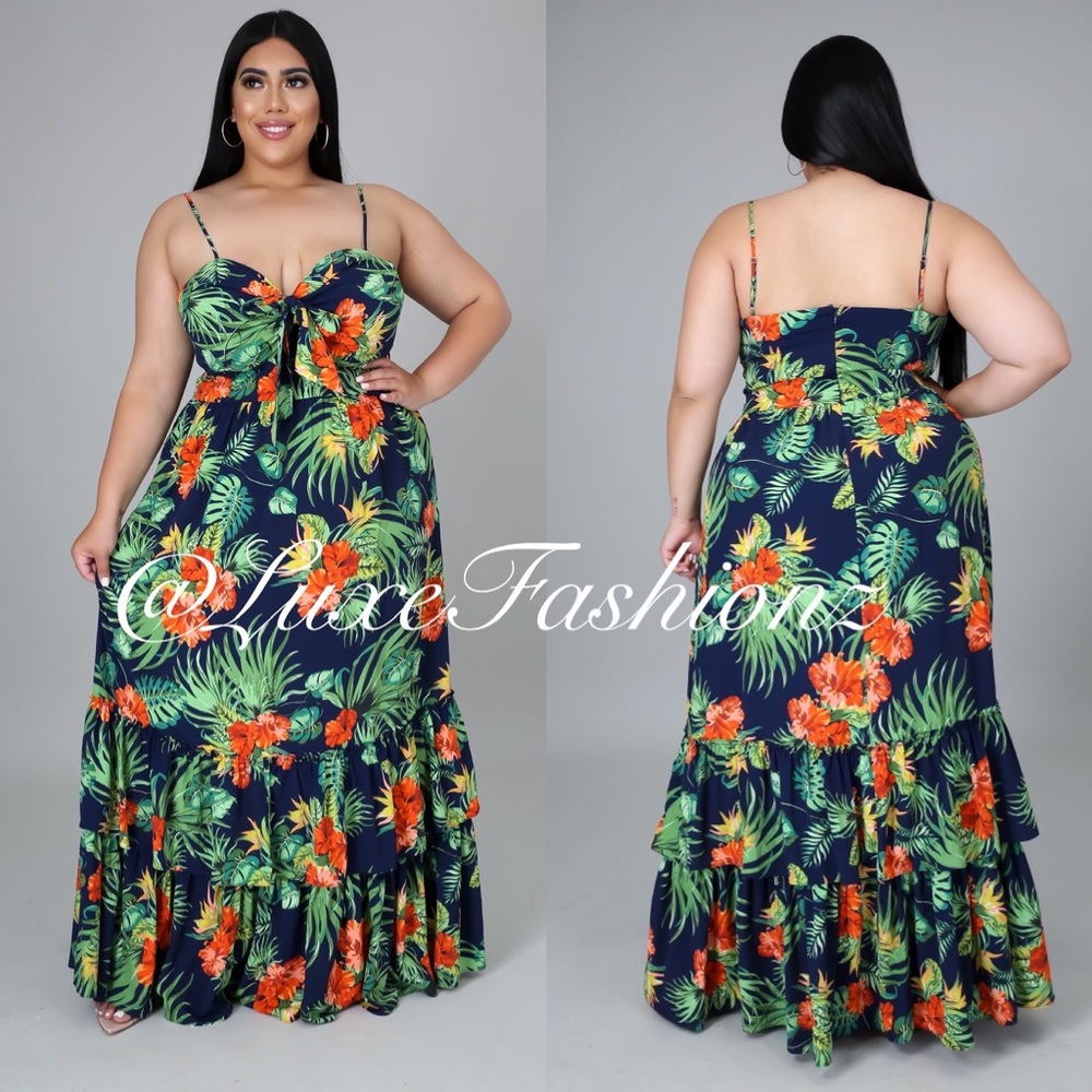 🌿Floral Maxi Dress👗